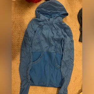 Lululemon Reversible Jacket/Raincoat Blue